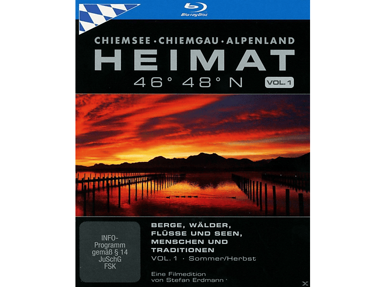 Bayern HEIMAT 46° 48° N - Chiemsee, Chiemgau, Alpenland Blu-ray Bayern HEIMAT 46° 48° N - Chiemsee, Chiemgau, Alpenland Blu-ray von STEFAN ERD