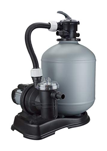 Steinbach Filteranlage Eco Top 10 – 041015 – Selbstsaugende Pumpe für Pools mit bis zu 65.000 l – Mit Vorfilter, 6-Wege-Ventil mit Verstellhebel und Manometer – Anschluss Ø 38 mm Steinbach Filteranlage Eco Top 10 – 041015 – Selbstsaugende Pumpe für Pools mit bis zu 65.000 l – Mit Vorfilter, 6-Wege-Ventil mit Verstellhebel und Manometer – Anschluss Ø 38 mm von STEINBACH