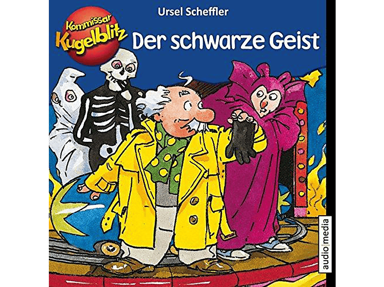 Ursel Scheffler - Kommissar Kugelblitz: Der schwarze Geist (CD) von STEINBACH
