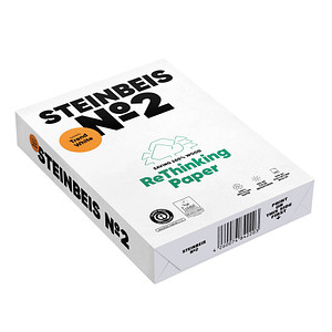 STEINBEIS Recyclingpapier No.2 DIN A4 80 g/qm 500 Blatt STEINBEIS Recyclingpapier No.2 DIN A4 80 g/qm 500 Blatt von STEINBEIS