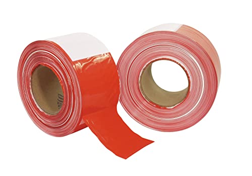 Absperrband rot/weiß 500mx80mm von STEINIGKE