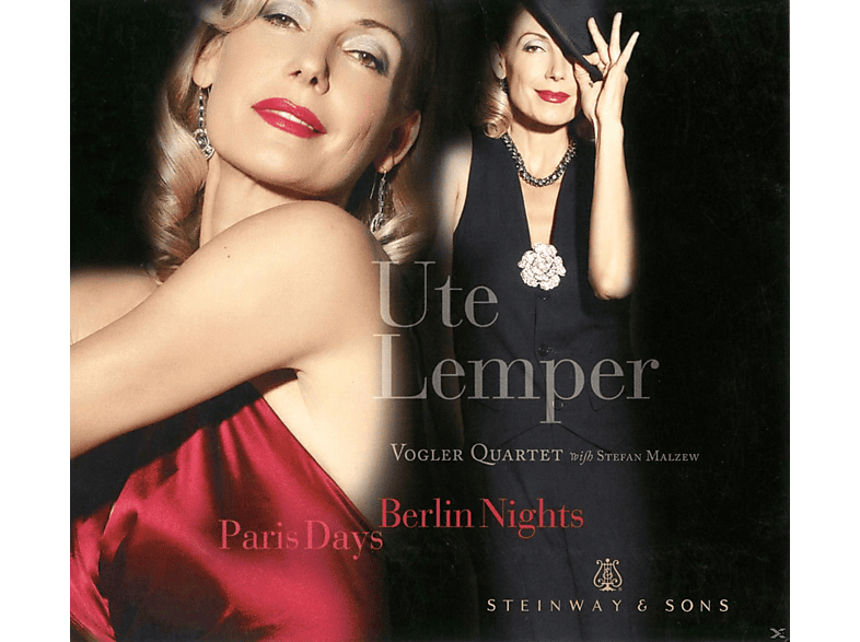 Ute Lemper, Vogler Quartett - Paris Days Berlin Nights (CD) von STEINWAY