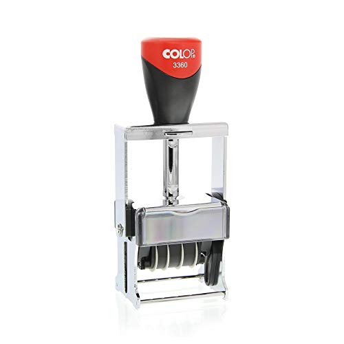 Datumstempel Colop Expert Line 3360 custom (45x30 mm - 5 Zeilen) mit individueller Textplatte von STEMPEL-FABRIK