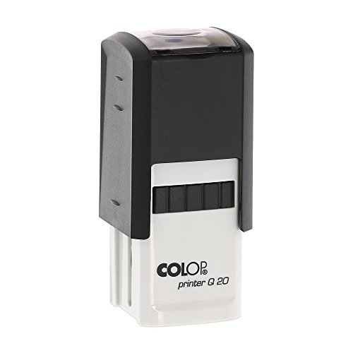 Stempel Colop Printer Q 20 custom (20x20 mm - 4 Zeilen) mit individueller Textplatte von STEMPEL-FABRIK