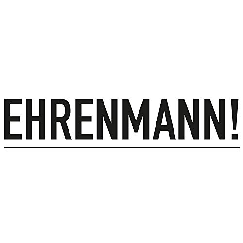 Stempel Text: Ehrenmann, Jugendwort 2018 - Imprint 12 (47x14 mm) lustiger Stempel von STEMPEL-FABRIK