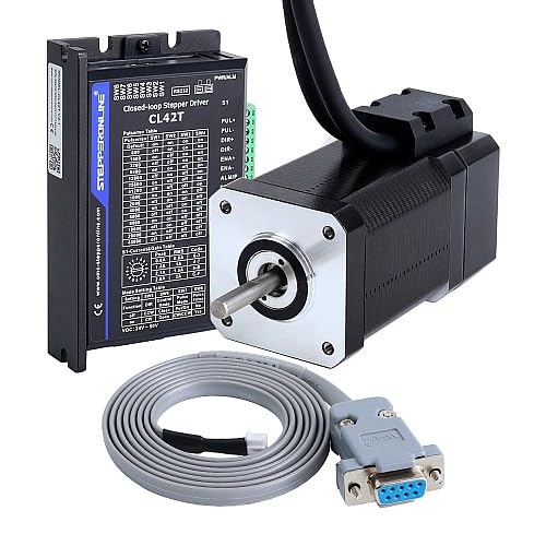STEPPERONLINE 1 Achse Closed Loop Schrittmotor Kit 80Ncm 1000PPR Nema 17 Stepper Motor & Schrittmotor Treiber CL42T-V41 0–3,0A 24–48VDC für CNC Graviermaschine STEPPERONLINE 1 Achse Closed Loop Schrittmotor Kit 80Ncm 1000PPR Nema 17 Stepper Motor & Schrittmotor Treiber CL42T-V41 0–3,0A 24–48VDC für CNC Graviermaschine von STEPPERONLINE