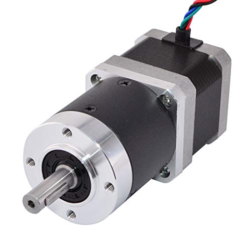 STEPPERONLINE Nema 17 Getriebeschrittmotor L=39mm Getriebeübersetzung 20:1 Hohe Präzision Planetengetriebe für 3D Drucker,CNC-Maschine von STEPPERONLINE