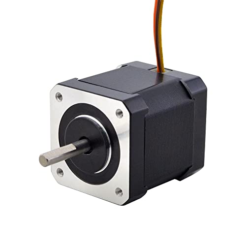 STEPPERONLINE Nema 17 Hochtemperatur-Schrittmotor 59Ncm(84oz.in) Isolationsklasse H 180C von STEPPERONLINE