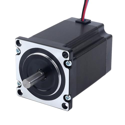 STEPPERONLINE Nema 23 Schrittmotor φ8mm Welle Bipolar 1.9Nm (269.06oz.in) 2.8A 57x57x76mm 4 Drähte CNC 3D Drucker von STEPPERONLINE