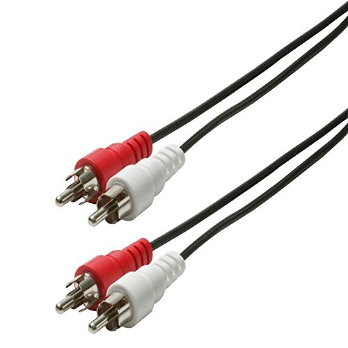 25' 2-RCA-Plugs to 2-RCA Plugs von STEREN