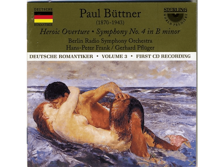 FRANK,HANS PETER & PFLUGER,GERHARD, Buttner - Sinf.4 (CD) von STERLING