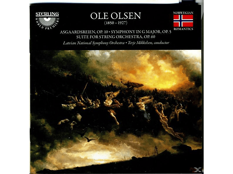 Mikkelsen Latvian National Symphony Orchestra, Olsen - Sinf.1/Suite For String Orchestra (CD) von STERLING