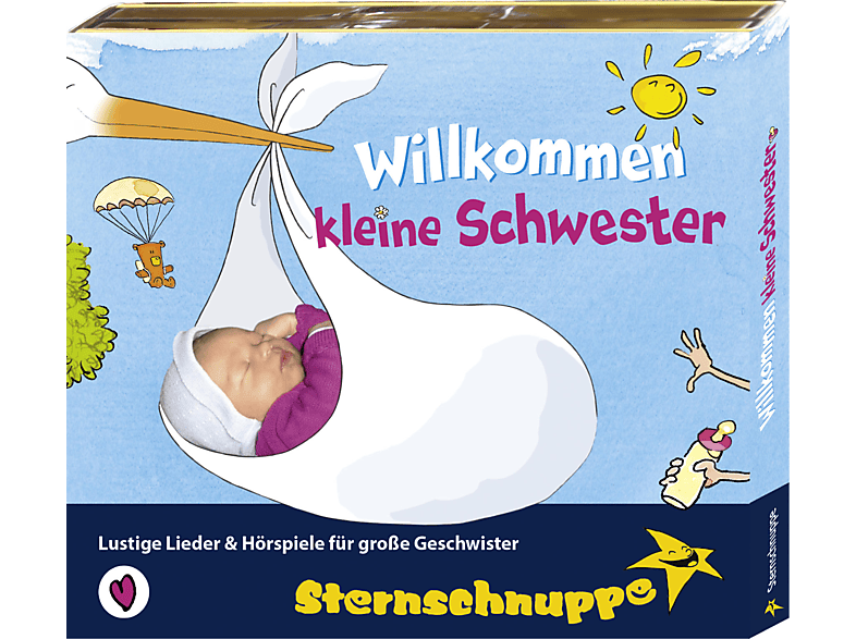 Sternschnuppe, Margit Sarholz, Werner Meier - Willkommen kleine Schwester (CD) von STERNSCHNUPPE