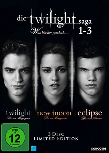 Die Twilight Saga 1-3 - Was bis(s)her geschah... [Limited Edition] [3 DVDs] von Concorde Video