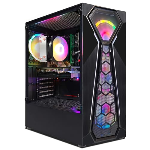 STGsivir Gaming PC, AMD Athlon 3000G 3.5 GHz, AMD Radeon RX 580 8GB, 16GB RAM, 1TB SSD, 600M WLAN, BT 5,0, RGB Lüfterx 4, Windows 11, Gamer PC Computer Desktop STGsivir Gaming PC, AMD Athlon 3000G 3.5 GHz, AMD Radeon RX 580 8GB, 16GB RAM, 1TB SSD, 600M WLAN, BT 5,0, RGB Lüfterx 4, Windows 11, Gamer PC Computer Desktop von STGsivir
