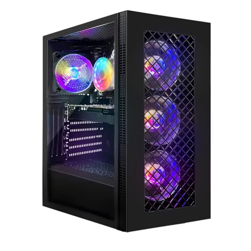 STGsivir Gaming PC, GeForce GTX1660 Super 6G GDDR6,Intel Core I7 8th jusqu'à 4.1GHZ,16G DDR4,512 SSD,WiFi 600M,BT 5.0,RGB Lüfter X4,W11Home.Gamer PC Computer Desktop Rechner STGsivir Gaming PC, GeForce GTX1660 Super 6G GDDR6,Intel Core I7 8th jusqu'à 4.1GHZ,16G DDR4,512 SSD,WiFi 600M,BT 5.0,RGB Lüfter X4,W11Home.Gamer PC Computer Desktop Rechner von STGsivir
