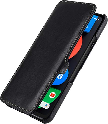 STILGUT Book Case kompatibel mit Google Pixel 4a 5G Hülle aus Leder mit Clip-Verschluss, Lederhülle, Klapphülle, Handyhülle - Schwarz Nappa STILGUT Book Case kompatibel mit Google Pixel 4a 5G Hülle aus Leder mit Clip-Verschluss, Lederhülle, Klapphülle, Handyhülle - Schwarz Nappa von STILGUT