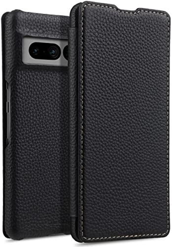 STILGUT Book Case kompatibel mit Google Pixel 7 Pro Hülle aus Leder, Lederhülle, Klapphülle, Handyhülle - Schwarz STILGUT Book Case kompatibel mit Google Pixel 7 Pro Hülle aus Leder, Lederhülle, Klapphülle, Handyhülle - Schwarz von STILGUT