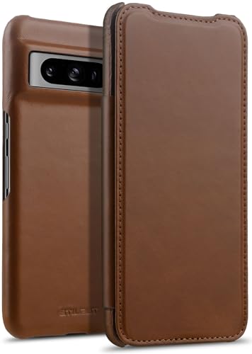 STILGUT Book Case kompatibel mit Google Pixel 8 Pro Hülle aus Leder, Lederhülle, Klapphülle, Handyhülle - Cognac STILGUT Book Case kompatibel mit Google Pixel 8 Pro Hülle aus Leder, Lederhülle, Klapphülle, Handyhülle - Cognac von STILGUT