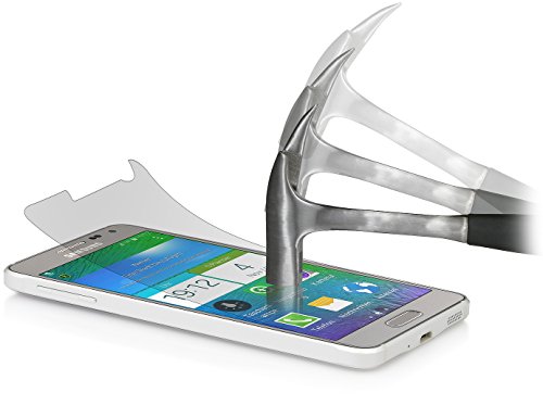 STILGUT Displayschutzfolie aus Sicherheitsglas für Samsung Galaxy Alpha (2er-Pack) von STILGUT