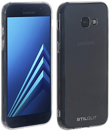 STILGUT Ghost Backcover passend für Samsung Galaxy A5 2017 aus flexiblem, robustem und unsichtbarem Kunststoff. von STILGUT