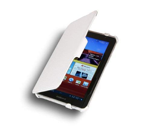 STILGUT UltraSlim Case, Tasche mit Stand- und Präsentationsfunktion passend für Samsung Galaxy Tab 2 7.0, weiß von STILGUT