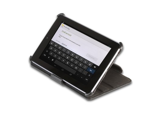 STILGUT UltraSlim Case V2 Tasche mit Standfunktion kompatibel mit Google Asus Nexus 7 (8 & 16GB), schwarz von STILGUT