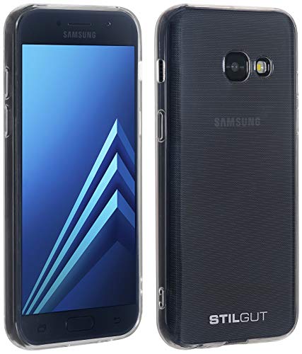 StilGut Ghost Backcover passend für Samsung Galaxy A3 2017 aus flexiblem, robustem und unsichtbarem Kunststoff. von STILGUT