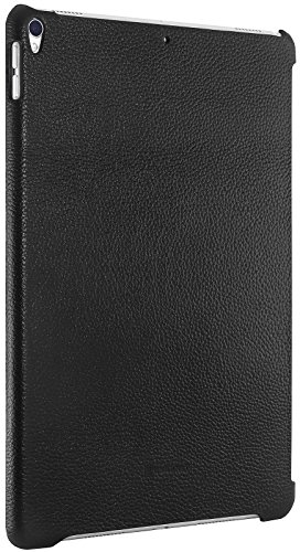 StilGut Leder-Cover kompatibel mit Apple iPad Pro 10.5" 2017 mit Keyboard Connector, Schwarz von STILGUT