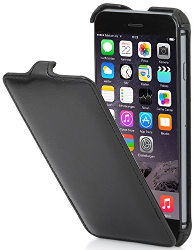 StilGut Slim Case, Hülle kompatibel mit iPhone 6 Plus (5.5"), schwarz von STILGUT