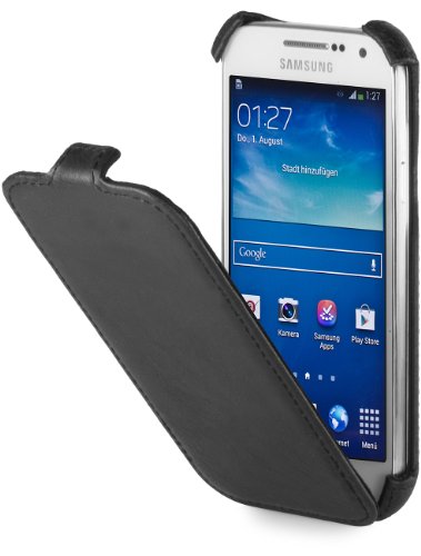 StilGut - SlimCase kompatibel mit Samsung Galaxy S4 Mini (i9195) in Schwarz von STILGUT