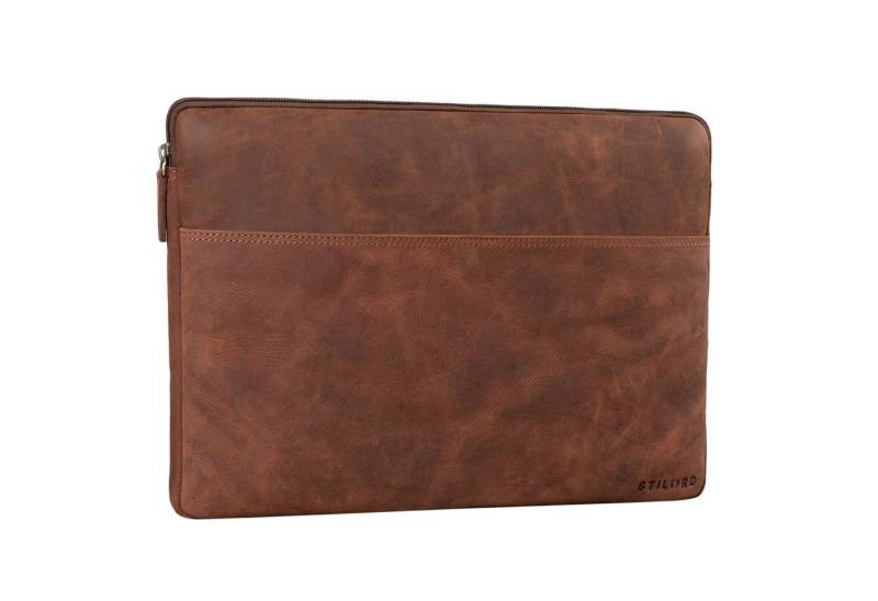STILORD Laptop-Hülle "Murphy" Laptoptasche 15.6 Zoll Leder von STILORD