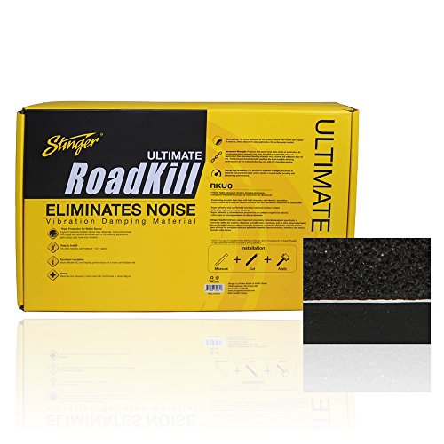 Stinger RKU8 Roadkill Ultimate 2in1 Universal-Kit Dämm-Material 2er Pack (2X 18"x32" / 45x80cm =0,72m²) von STINGER