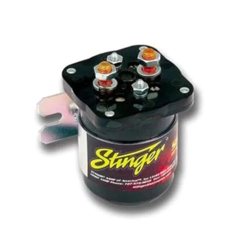 Stinger SGP32 Trennrelais/Batterie/Relais (200 A) für KFZ, Wohnmobil, Boot, Auto, PKW von STINGER