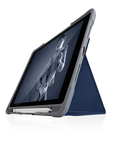 STM Bags Dux Plus Duo Schutzhülle für iPad 7. Generation, Mitternachtsblau von STM