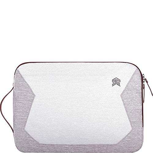 STM Bags Myth Sleeve 15" für Microsoft Surface Book 3/2/1 (13,5" & 15") - Windsor Wine [Gepolstertes Hauptfach I Abnehmbarer Schultergurt I Wasserabweisend I Zusatzfach mit Stylus-Schlaufe] von STM