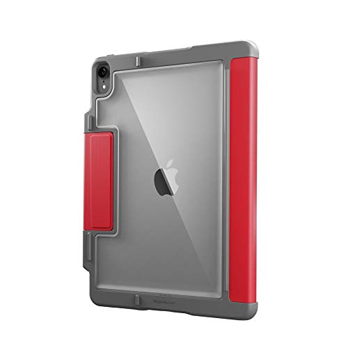 STM Dux Plus 27,9 cm (11 Zoll) Folio Rot – Hüllen für Tablet (Folio, Apple, iPad Pro 11 Zoll, 27,9 cm (11 Zoll), 570 g, Rot) von STM