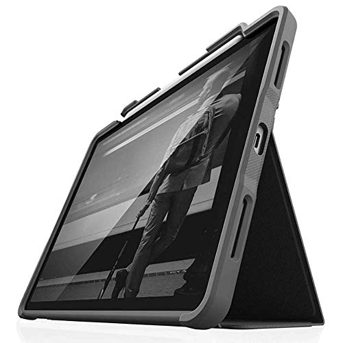 STM Dux Plus 27,9 cm (11 Zoll) Folio schwarz - Tasche für Tablet-PC (Folio, Apple, iPad Pro 11", 27,9 cm (11 Zoll), 570 g, schwarz) von STM