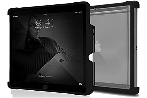 STM Dux Shell Duo hülle für iPad 10.2" 9 (2021) / 8 (2020) / 7 (2019), schwarz, STM-222-242JU-01 von STM