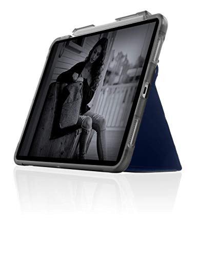 STM Dux Studio stm-222-288LZ-03 AP Schutzhülle für iPad Pro 12,9 Zoll (32,8 cm) 5. Gen, 32,8 cm, Mitternachtsblau von STM
