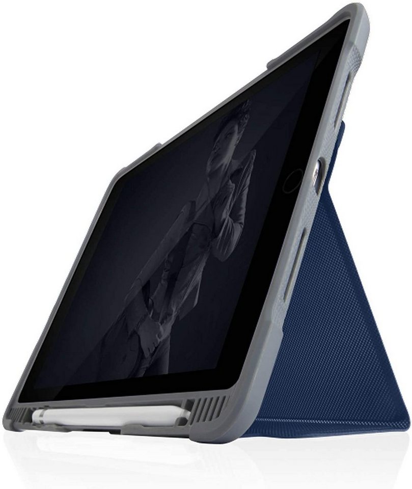 STM Tablet-Hülle Dux Plus DUO Case Apple iPad 10,2" Hülle 25,9 cm (10,2 Zoll), Apple Pencil / Logitech Crayon Fach, Wasserabweisendes Material von STM