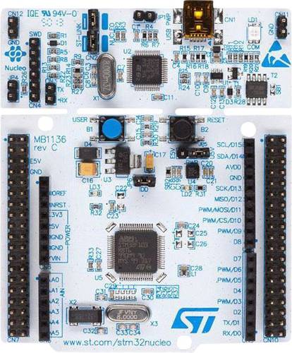 STMicroelectronics NUCLEO-F401RE Entwicklungsboard NUCLEO-F401RE STM32 F4 Series von STMICROELECTRONICS