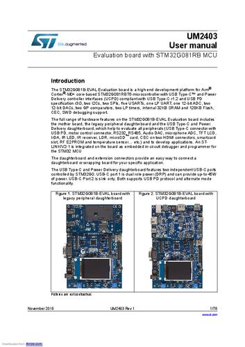 STMicroelectronics STM32G081B-EVAL Entwicklungsboard 1St. von STMICROELECTRONICS