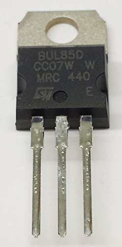 10 Stück BUL85D MEDIUM VOLTAGE FAST-SWITCHING NPN POWER TRANSISTOR | 8A | Vceo 250V | Vces 500V | Ptot 80W | TO-220 Gehäuse von STMicroelectronics