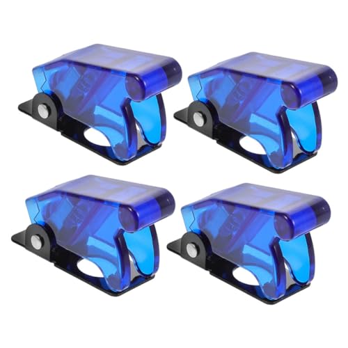 STOBAZA 4pcs Kunststoffkippschalter Abdeckungsschalter Abdeckung Für Auto -stoppschalter -schaltwagen Toggle Rocker Switch Protektor Schalterteile Teile Teile von STOBAZA