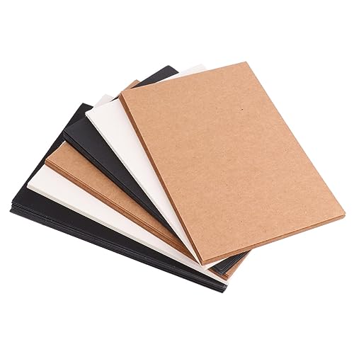 STOBOK 1 Satz 6 Leere Handbemalte Karte Ferienkarten Grußkarten Alles Zum Geburtstagskarte Weihnachtsbotschaftskarten Retro-memokarten Wörter Karten Taschen Black STOBOK 1 Satz 6 Leere Handbemalte Karte Ferienkarten Grußkarten Alles Zum Geburtstagskarte Weihnachtsbotschaftskarten Retro-memokarten Wörter Karten Taschen Black von STOBOK