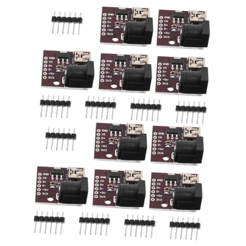 STOBOK 1 Satz Leistungsmodul USB-modul Schnittstellenmodul USB-ladegeräte Leistungsplatine USB-Strom Mini-USB-lademodul Ladeanschlussmodul Professionelle Ladeplatine USB Lademodul 5 Stück von STOBOK