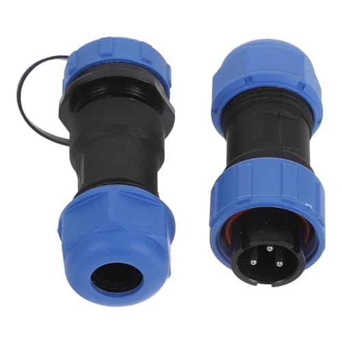 STOBOK 1 Set Stecker Und Buchse Für Den Außenbereich: 3-poliger Elektrischer Panelmontage-steckverbinder – Rundkabel-steckverbinder Für Raue Umgebungen STOBOK 1 Set Stecker Und Buchse Für Den Außenbereich: 3-poliger Elektrischer Panelmontage-steckverbinder – Rundkabel-steckverbinder Für Raue Umgebungen von STOBOK