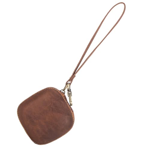 STOBOK 1 Stück Kopfhörer Fall Kopfhörer-etui Für Ohrhörer Schutzhülle Für Kopfhörer Mode-kopfhörer-hülle Tragetasche Für Kopfhörer Kopfhörerschale Kopfhörer-schutzhülle Echtes Leder Brown von STOBOK