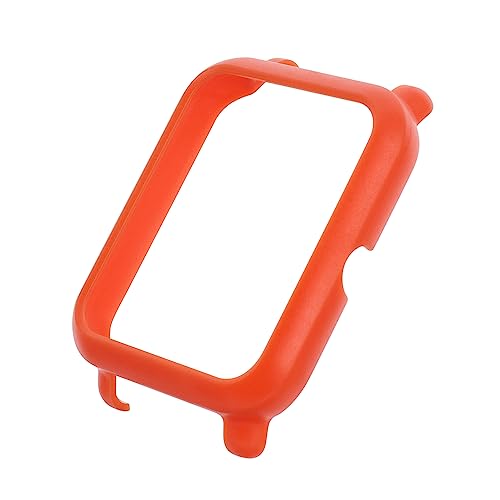 STOBOK 1 Stück Schutzhülle ansehen Hülse Häuser ansehen Uhrendeckel Stoßstangengehäuse beobachten Abdeckung Watch case tischgehäuse Uhrenrahmen Uhrenschutzhülle Muschel sehen STK Orange von STOBOK